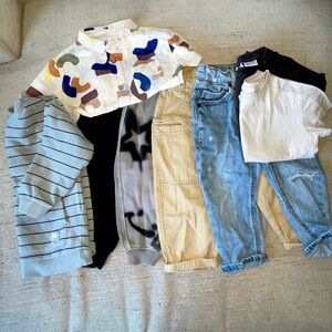 Zara toddler boy bundle 7 items. 12-18m